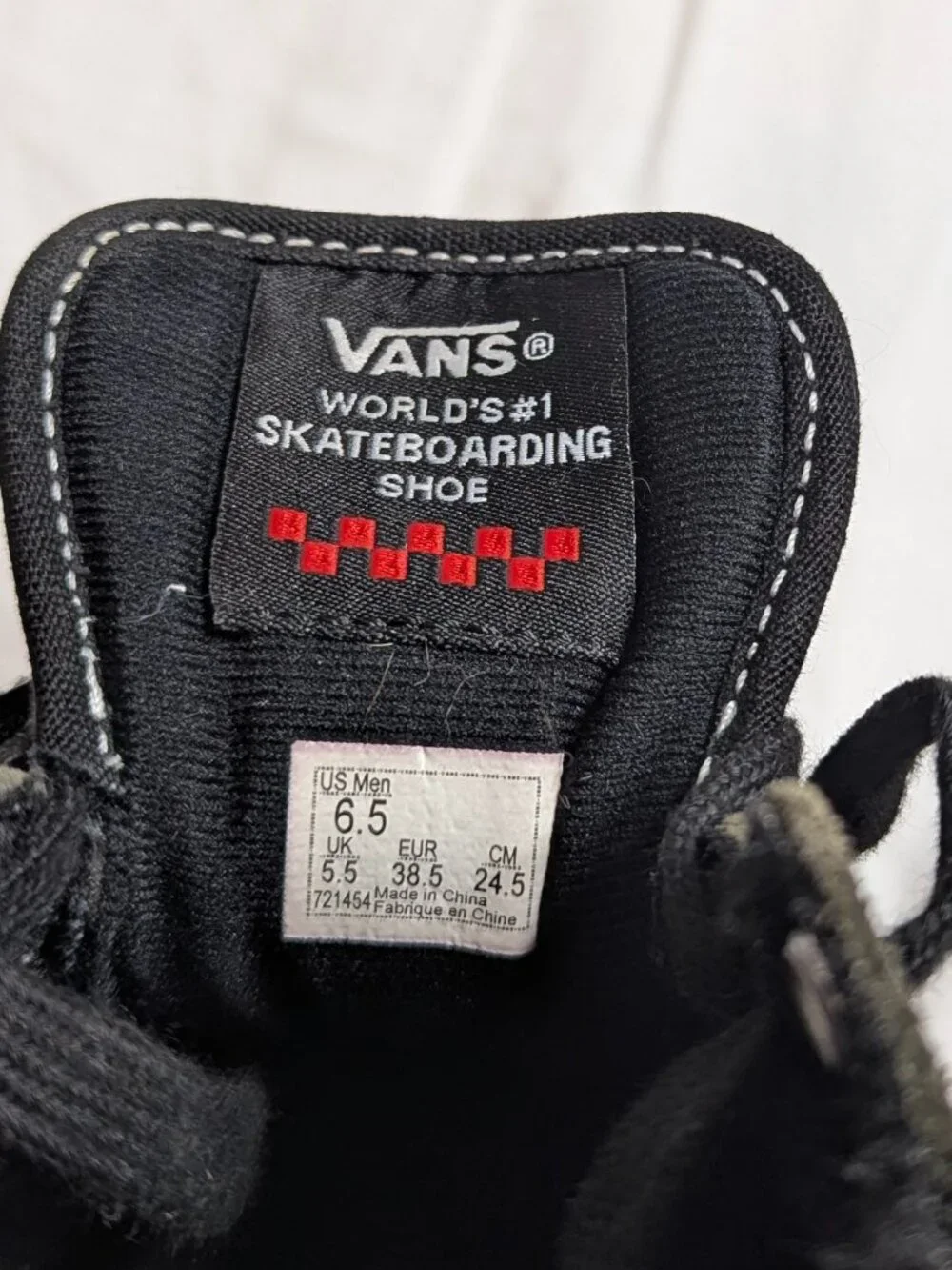 Vans Gilbert Crockett Low Forest Green and Black Skate shoe, Size M6.5-W8